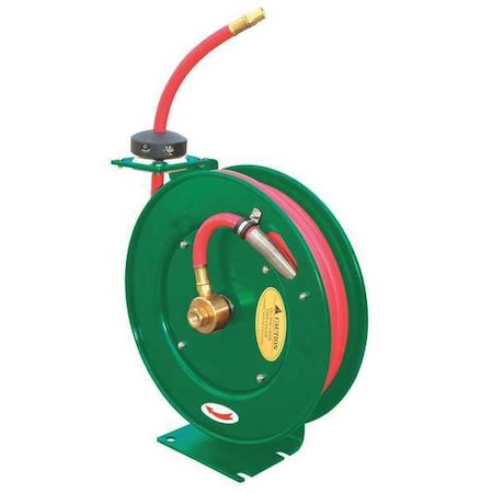 Hose Reel 1/4" 35 ft Spring by USA Speedaire Pneumatic Spring Return Hose Reels