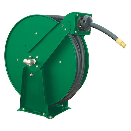 Hose Reel 1/2" 100 ft 300 psi by USA Speedaire Pneumatic Spring Return Hose Reels