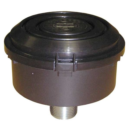 Filter Silencer 1/2 In MNPT 12 CFM Max by USA Solberg Pneumatic Intake Filters & Silencers