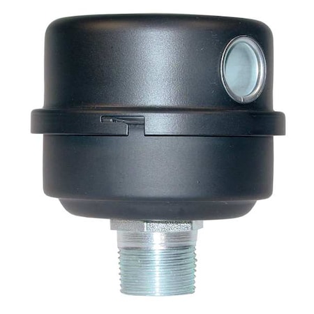 Filter Silencer 1 In MNPT 35 CFM Max by USA Solberg Pneumatic Intake Filters & Silencers