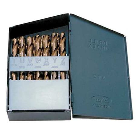 Jobber Drill Bit Set List # 150T 26 Pc by USA Chicago Latrobe Jobber Length Drill Bits