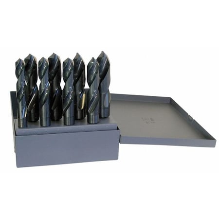 Reduced Shank Bit Set List# 190F 8 Pc by USA Chicago Latrobe Reduced Shank Drill Bits