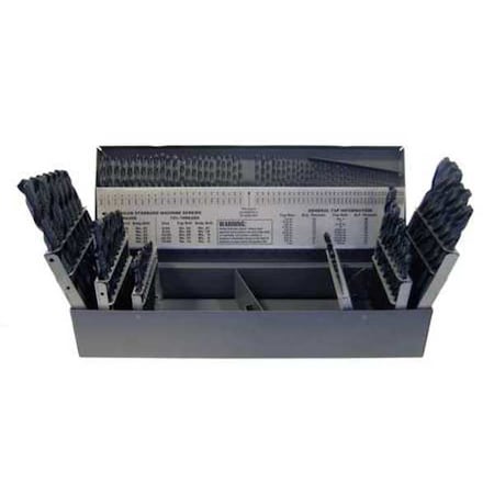 Jobber Drill Bit Set List # 150 114 Pc by USA Chicago Latrobe Jobber Length Drill Bits
