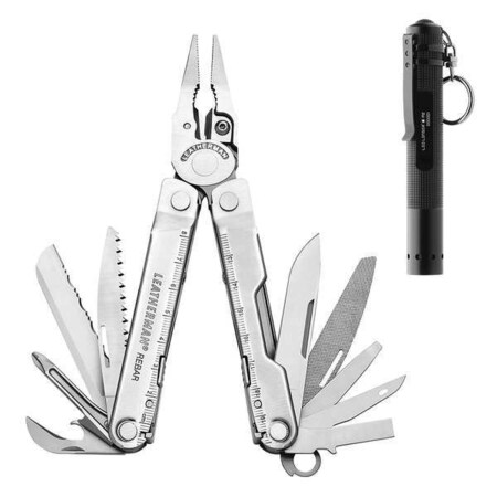 MultiTool/Flashlight SS 17 Tools by USA Leatherman Multi tool Pliers