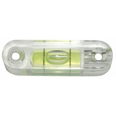 Level Vial Acrylic 2.630 In L PK10 by USA Johnson Specialty Levels