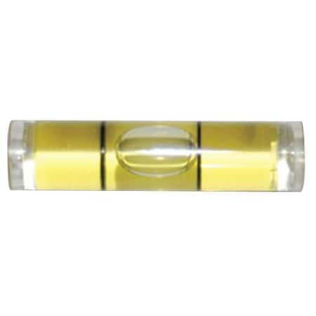 Level Vial Acrylic 1.373 In L PK25 by USA Johnson Specialty Levels