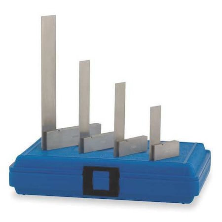 Square Set 4 Pc Body 4 6 9 12 In L by USA Westward Precision Steel Squares