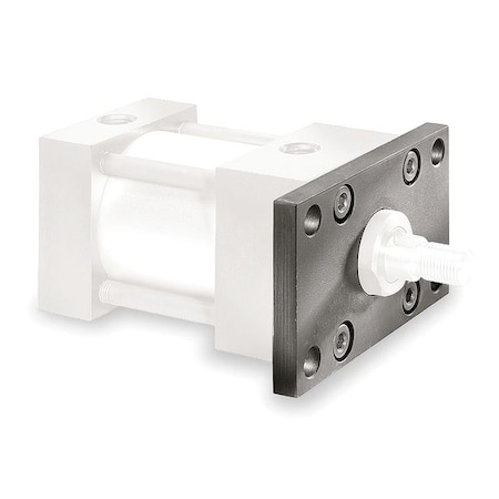 Flange Mount 2 1/2 In by USA Speedaire Pneumatic Cylinder Mounting Hardware