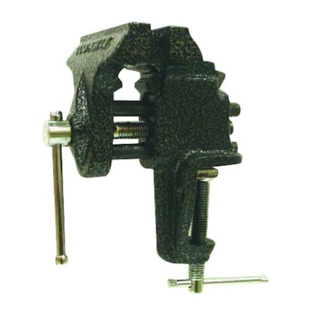 Portable Vise Clamp on 3 in. Jaw CI by USA Wilton Bench Vises
