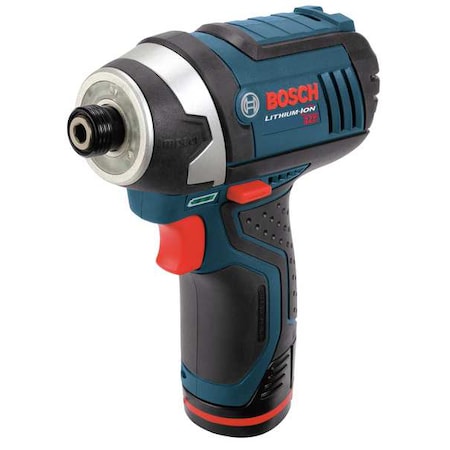 Cordless Impact Driver Kit 12V 1/4 In. Type PS41 2A by USA Bosch Cordless Power Impact Tools