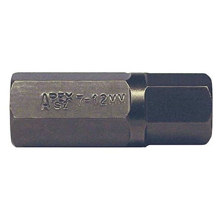 Torsion Bit Metric 7/16" Hex 12mm 7/8 by USA Apex Fastening Tool Accessories