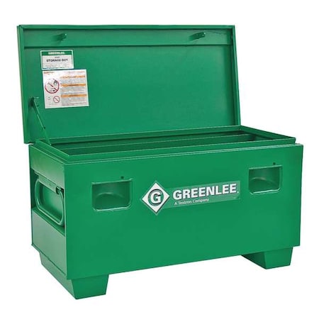 Jobsite Chest 42" W x 20" D x 20" H Green by USA Greenlee Jobsite Boxes