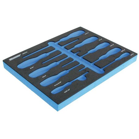 Foam Insert EVA Black/Blue For 1YXN6 by USA Westward Tool Storage Accessories