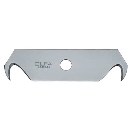 2 Point Utility Blade 21/32" W PK5 by USA Olfa Utility Knife Blades