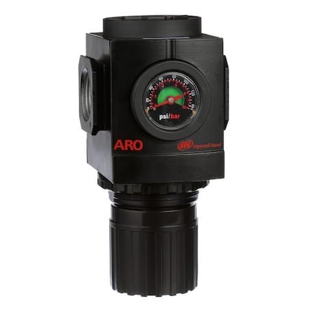 Air Regulator 1 In. NPT 290 cfm 250 psi Type R37461 600 by USA ARO Pneumatic Regulators