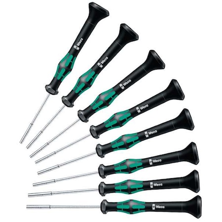 Precision Nut Driver Set 8 Pieces Metric by USA Wera Nut Driver Sets