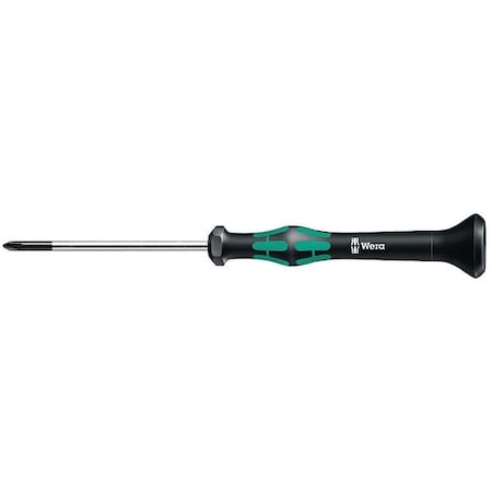 Prec. Screwdriver Phillips #1x2 3/8 in. by USA Wera Screwdrivers