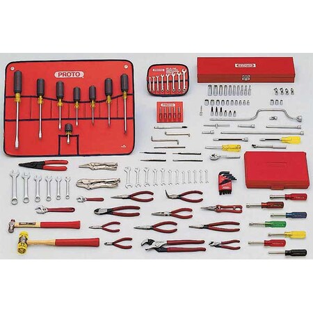 Master Tool Set General Purpose SAE Type J99100 by USA Proto Hand Tool Master Sets