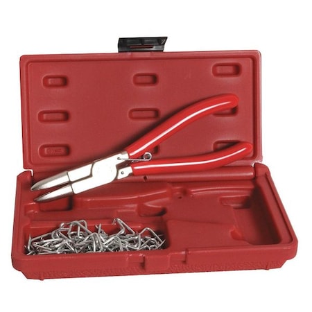 Hog Ring Pliers Kit Long Reach by USA Woodward Pliers Sets