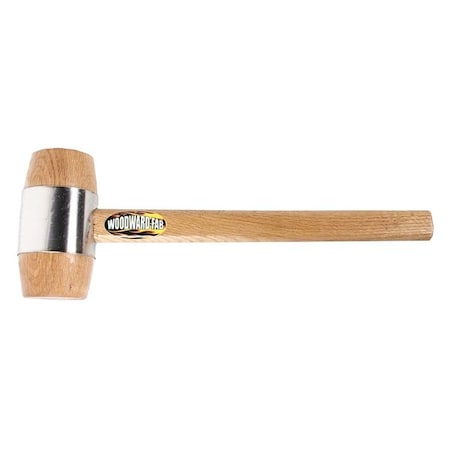 Mallet Hickory Hndle Wood Shaping 13 oz. by USA Woodward Mallets