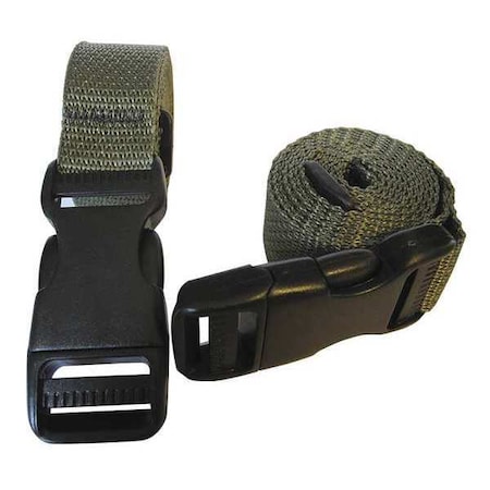 Backpack Accessory Strap Set Molle Olive by USA Bucklegear Soft Sided Tool Storage Products