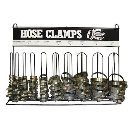Hose Clamp Gen Purp Assort 100 pcs. by USA Heritage Pneumatic Hose Clamps