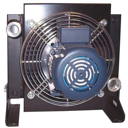 Forced Air Bypass Oil Cooler 25PSI 1/4HP Model A10 1 BP25 by USA Cool Line Hydraulic Forced Air Oil Coolers