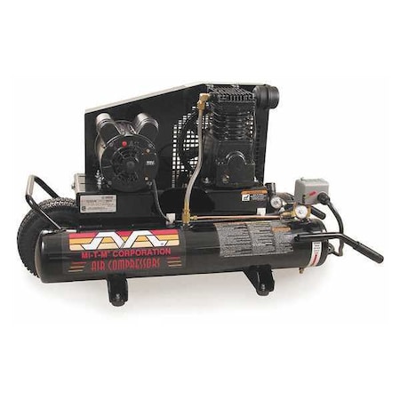 Compressor/Generator Gas Powered 8 gal. by USA Mi T M Air Compressor Gas Compressors & Generators