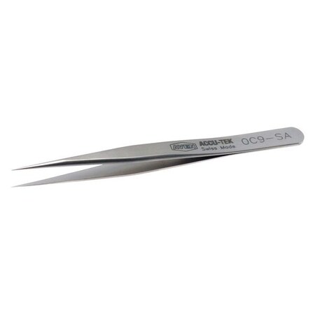 Tweezers Pattern Oc Sa Accu Tek by USA Accu Tek Inspection & Retrieving Tweezers