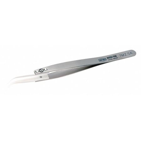 Tweezers Ceramic Tip Crvd Fine Aluminium by USA Aven Inspection & Retrieving Tweezers