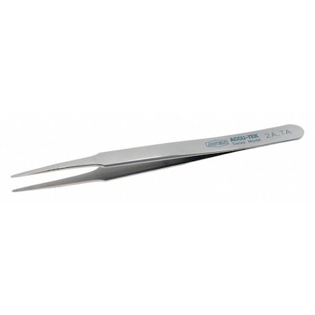 Tweezers Titanium Pattern 2A Accu Tek by USA Accu Tek Inspection & Retrieving Tweezers