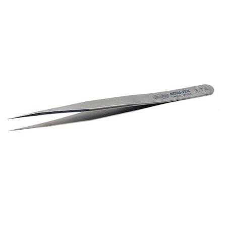 Tweezers Titanium Pattern 3 Accu Tek by USA Accu Tek Inspection & Retrieving Tweezers