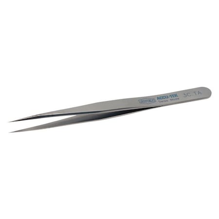 Tweezers Titanium Pattern 3C Accu Tek by USA Accu Tek Inspection & Retrieving Tweezers