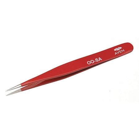 Tweezers Ez Pick Pattern Oo Sa Red by USA Ez Pik Inspection & Retrieving Tweezers