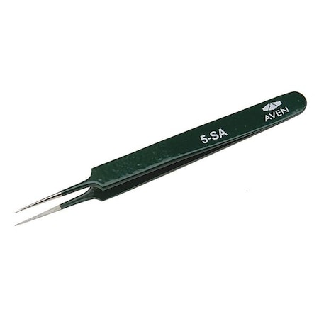 Tweezers Ez Pick Pattern 5 Sa Green by USA Ez Pik Inspection & Retrieving Tweezers