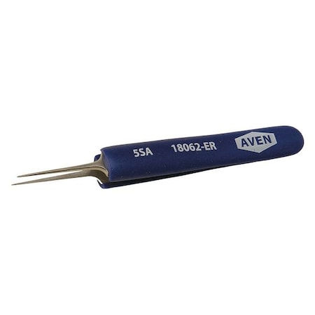 Tweezers Pattern 5 Sa w/Ergo Grips by USA Aven Inspection & Retrieving Tweezers