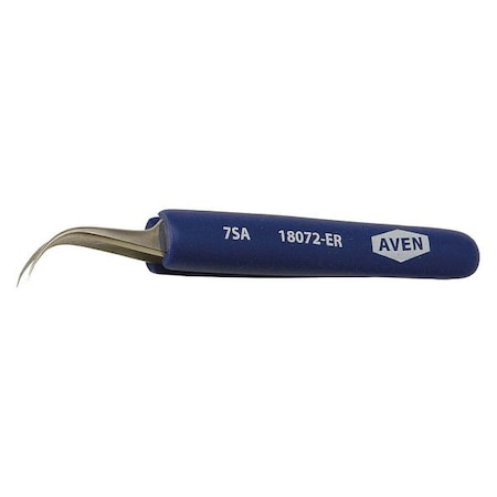 Tweezers Pattern 7 Sa w/Ergo Grips by USA Aven Inspection & Retrieving Tweezers