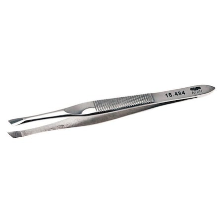 Tweezers Gp Slant End 3 1/2 by USA Aven Inspection & Retrieving Tweezers