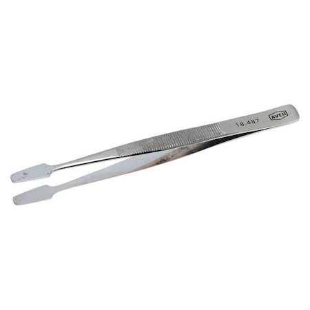 Tweezers Gp Spade Tip 4 1/2 by USA Aven Inspection & Retrieving Tweezers