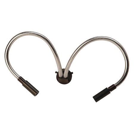 Gooseneck Double w/Focusing Lens by USA Aven Microscope Accessories