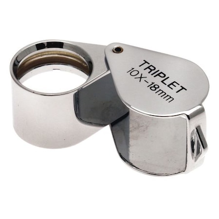 Eye Loupe 10x Silver by USA Aven Inspection Loupes