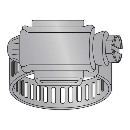 Hose Clamp Mini SAE #16 ZC/SS300 Min. Qty 10 by USA Heritage Pneumatic Hose Clamps