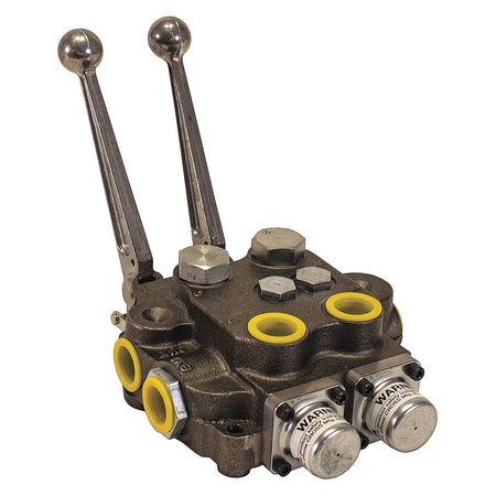 Directional Valve Double 3 and 4 Way by USA Buyers Products Hydraulic Control Valves
