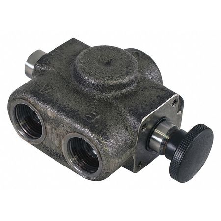 Directional Valve Selector 1/2" Npt F by USA Buyers Products Hydraulic Control Valves