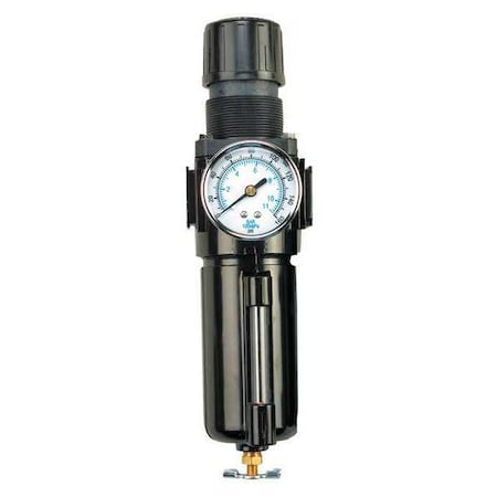 Filter/Regulator Metal Bowl 1/4 by USA Arrow Pneumatics Compressed Air Filters & Regulators