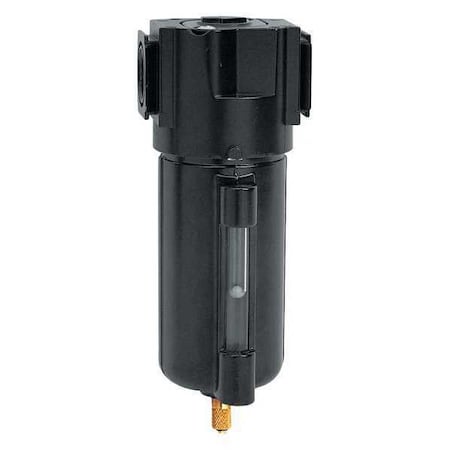 Filter 40 Micron Metal Bowl Auto 1/4 by USA Arrow Pneumatics Compressed Air General Purpose Filter Elements