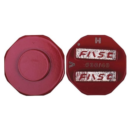 Metal Segments 2 Seg 16/18 Grit Type FGPDV 1618 2 MC by USA F.A.S.T. System Oscillating Tool Accessories