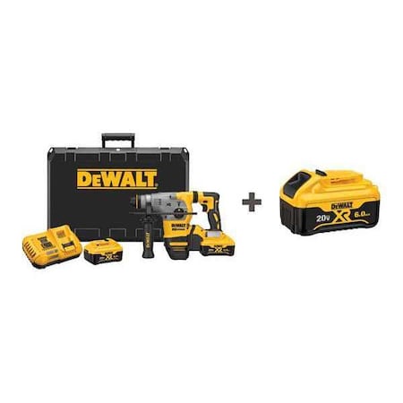 Cordless Rotary Hammer Kit 20.0V by USA Dewalt Power Demolition Rotary Hammers
