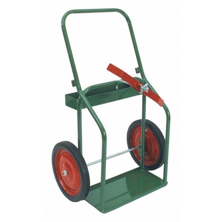 Double Cylinder Cart High Rail 14" Wheel Type 782425 by USA Sumner Welding Cylinder Carts