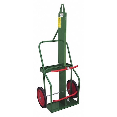 Double Cylinder Cart Med Range 14" Wheel by USA Sumner Welding Cylinder Carts